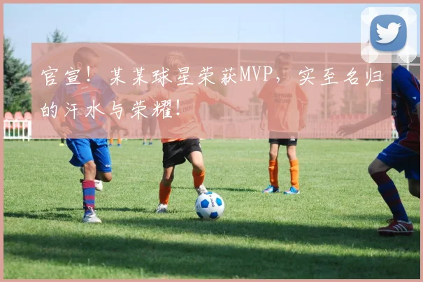 官宣！某某球星荣获MVP，实至名归的汗水与荣耀！